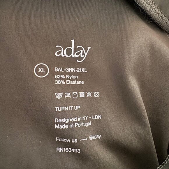 ADAY Deep Green Moss Trousers, XL - Picture 7 of 7